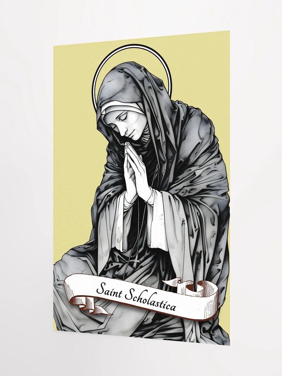 Saint Scholastica Poster product image (5)