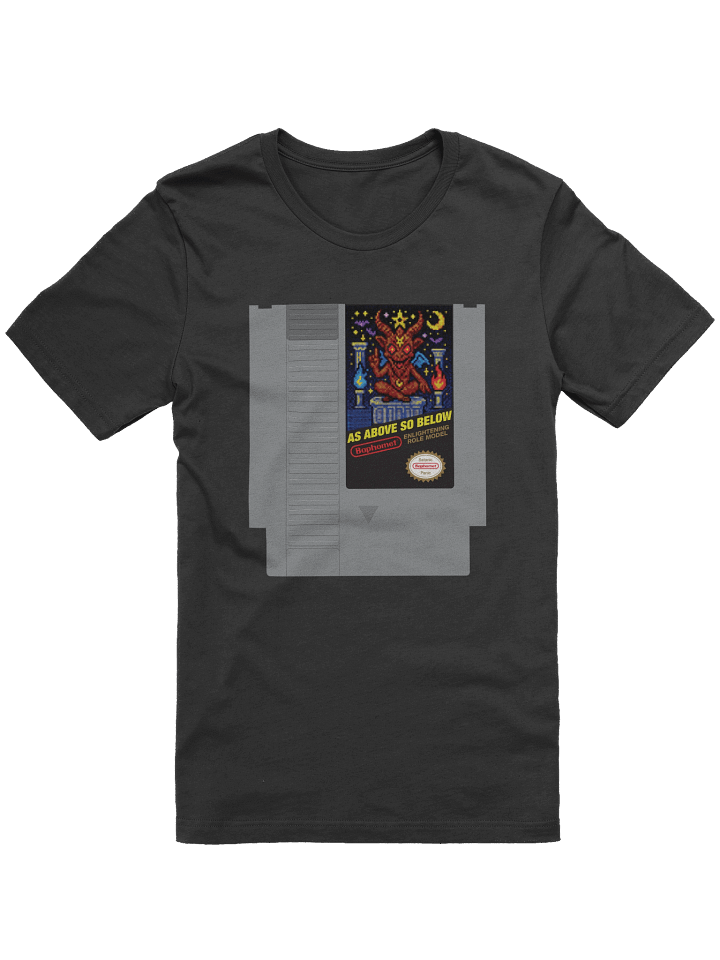 Baphomet: 8-Bit Boss Tee product image (1)
