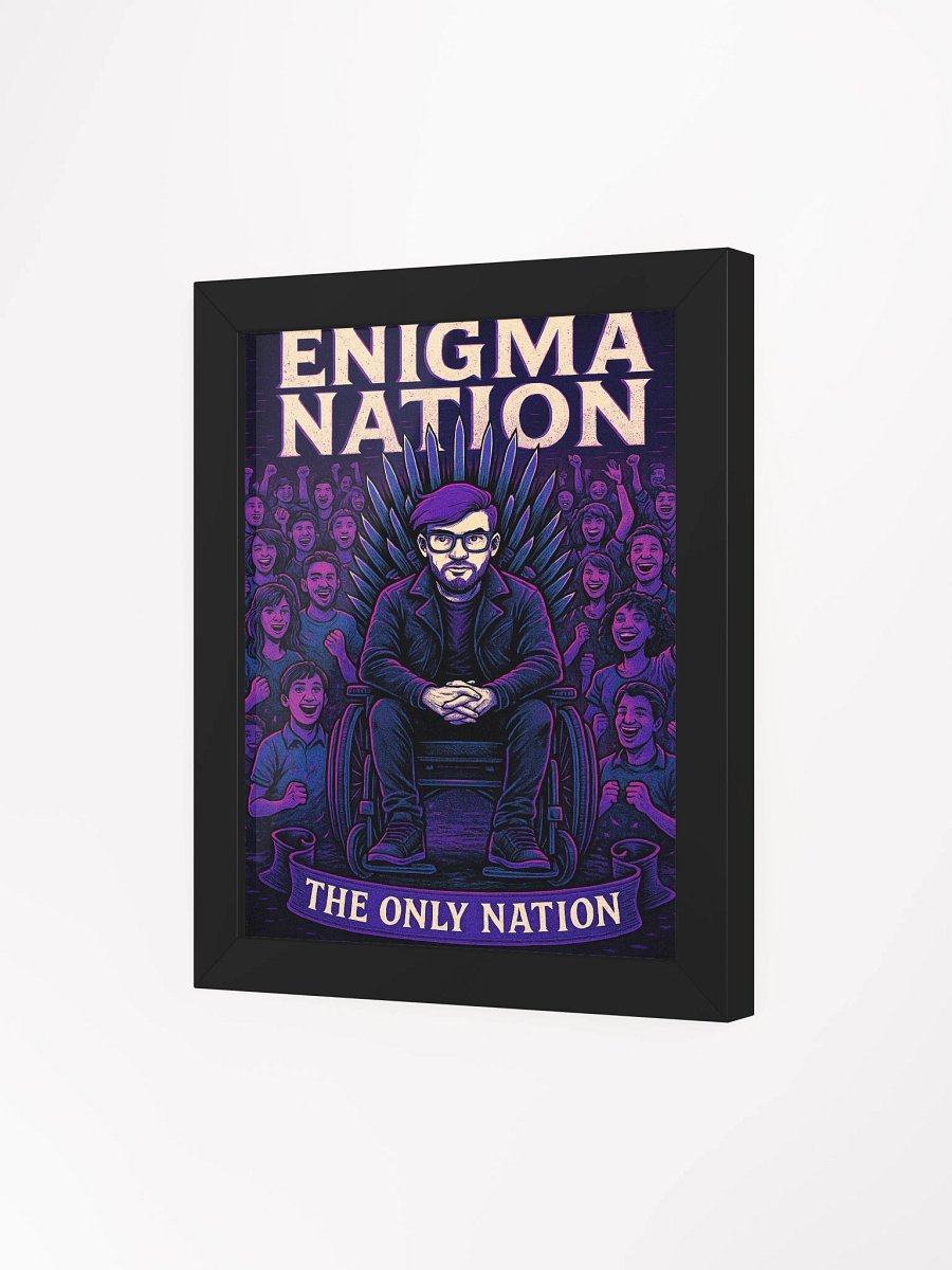 Enigma Nation Framed Poster product image (15)