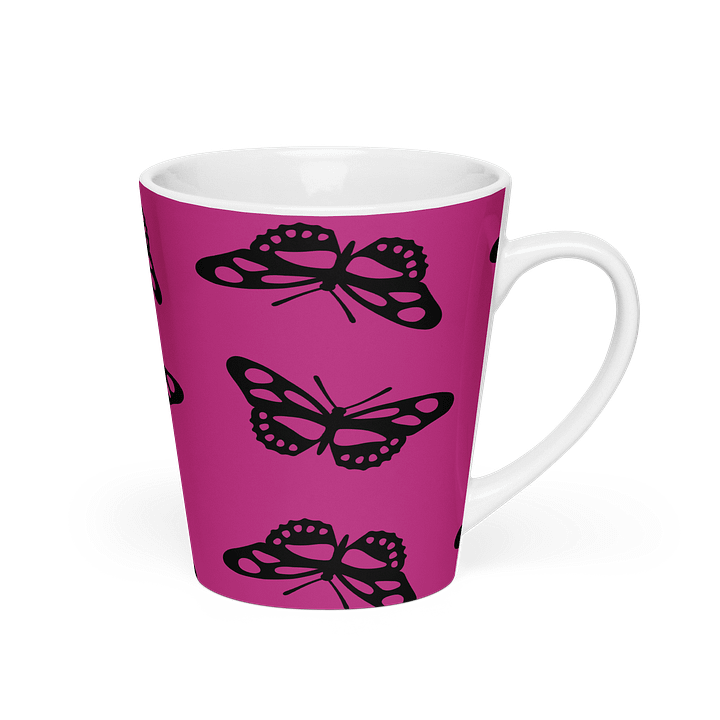 Butterfly design - Latte Mug product image (2)