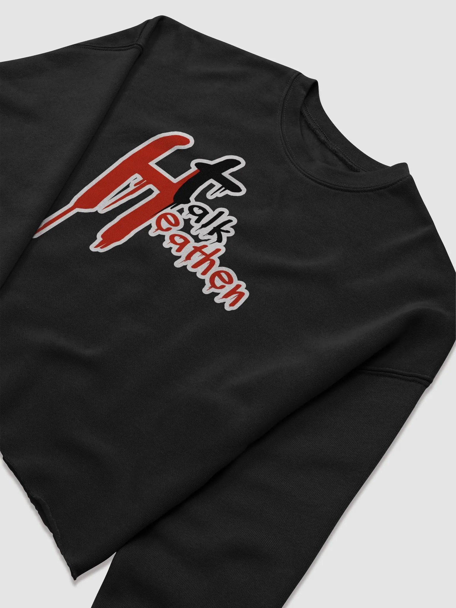 Talk Heathen Crop Sweatshirt product image (25)