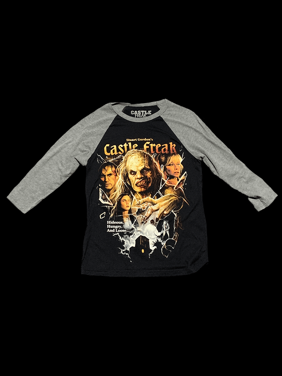 Castle Freak Baseball T-shirt (Men's Small Size) product image (1)