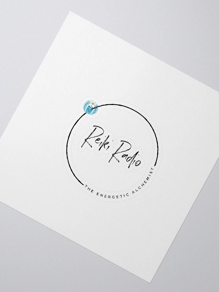 Reiki Radio Sticker product image (2)