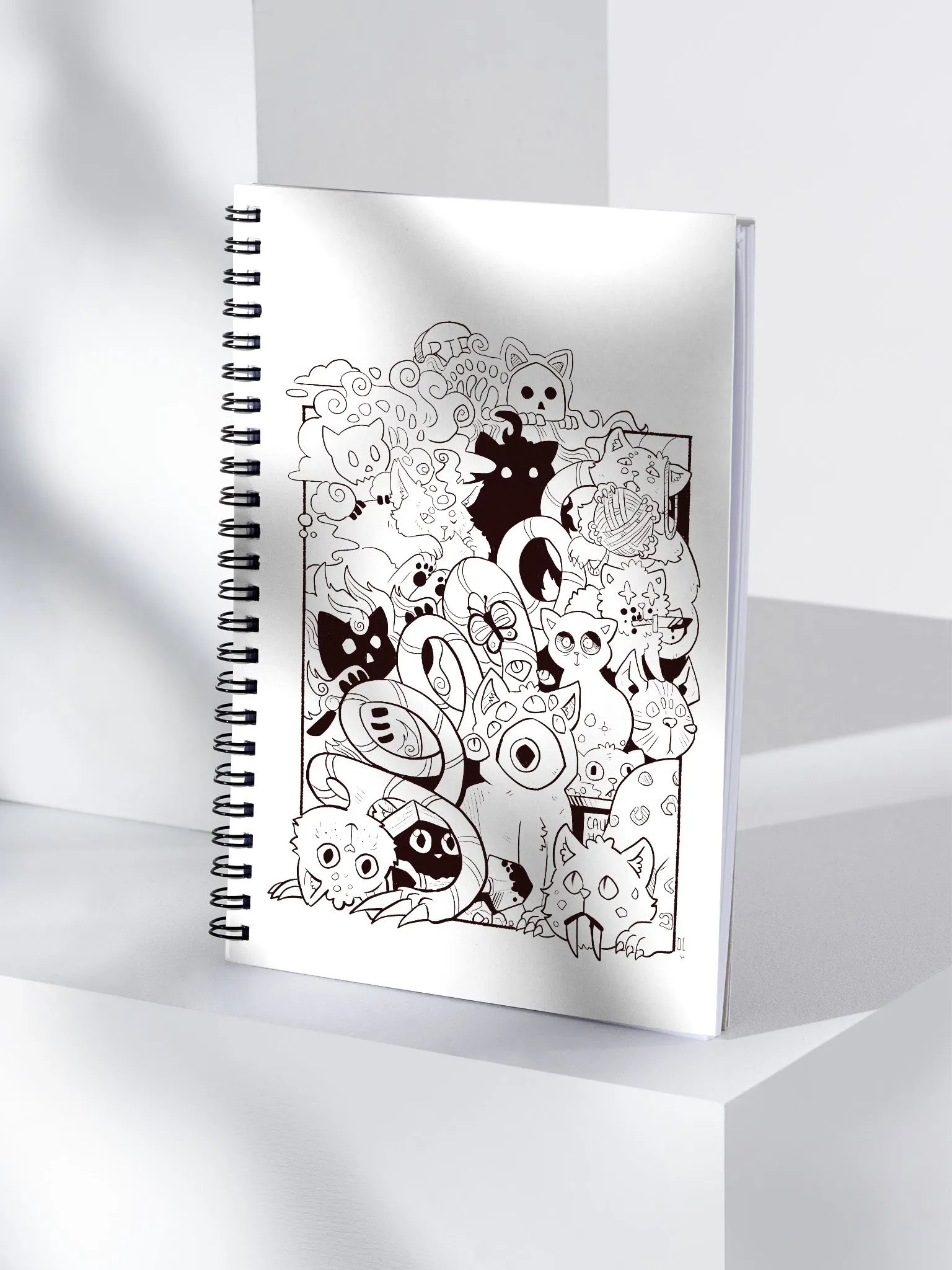 Enkitty Spiral Notebook product image (4)