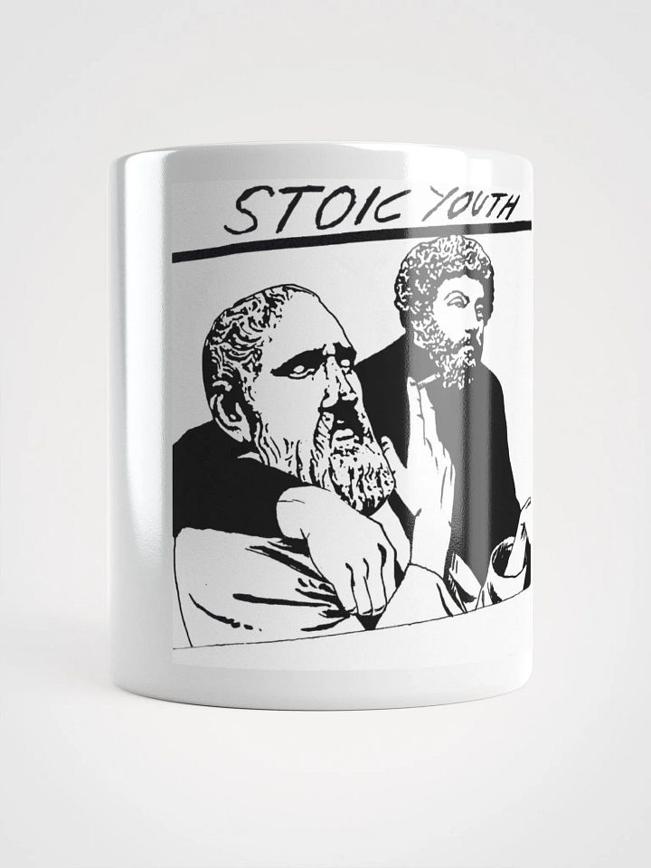 Stoic Youth White Glossy Mug product image (1)