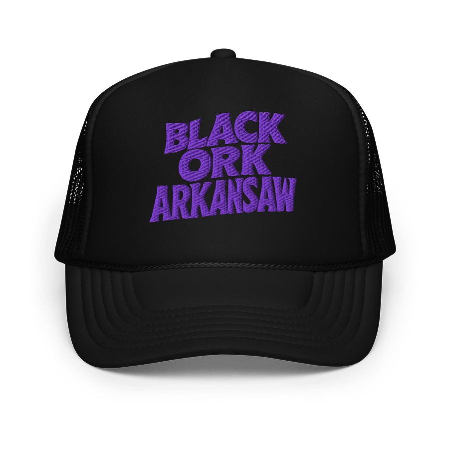 Black Ork Arkansaw Trucker Hat product image (1)