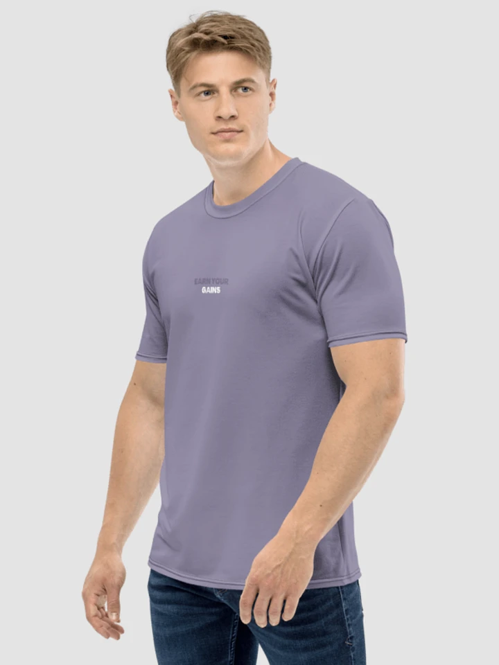 Earn Your Gains T-Shirt - Clouded Purple product image (1)