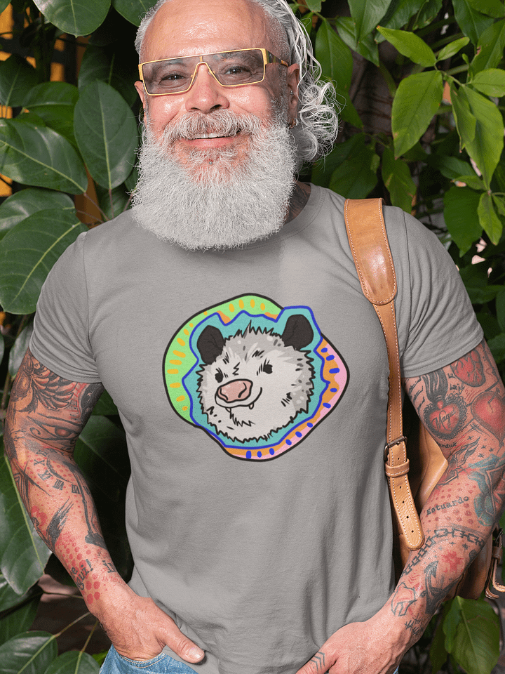 Vaporpossum 100% recycled t-shirt product image (1)