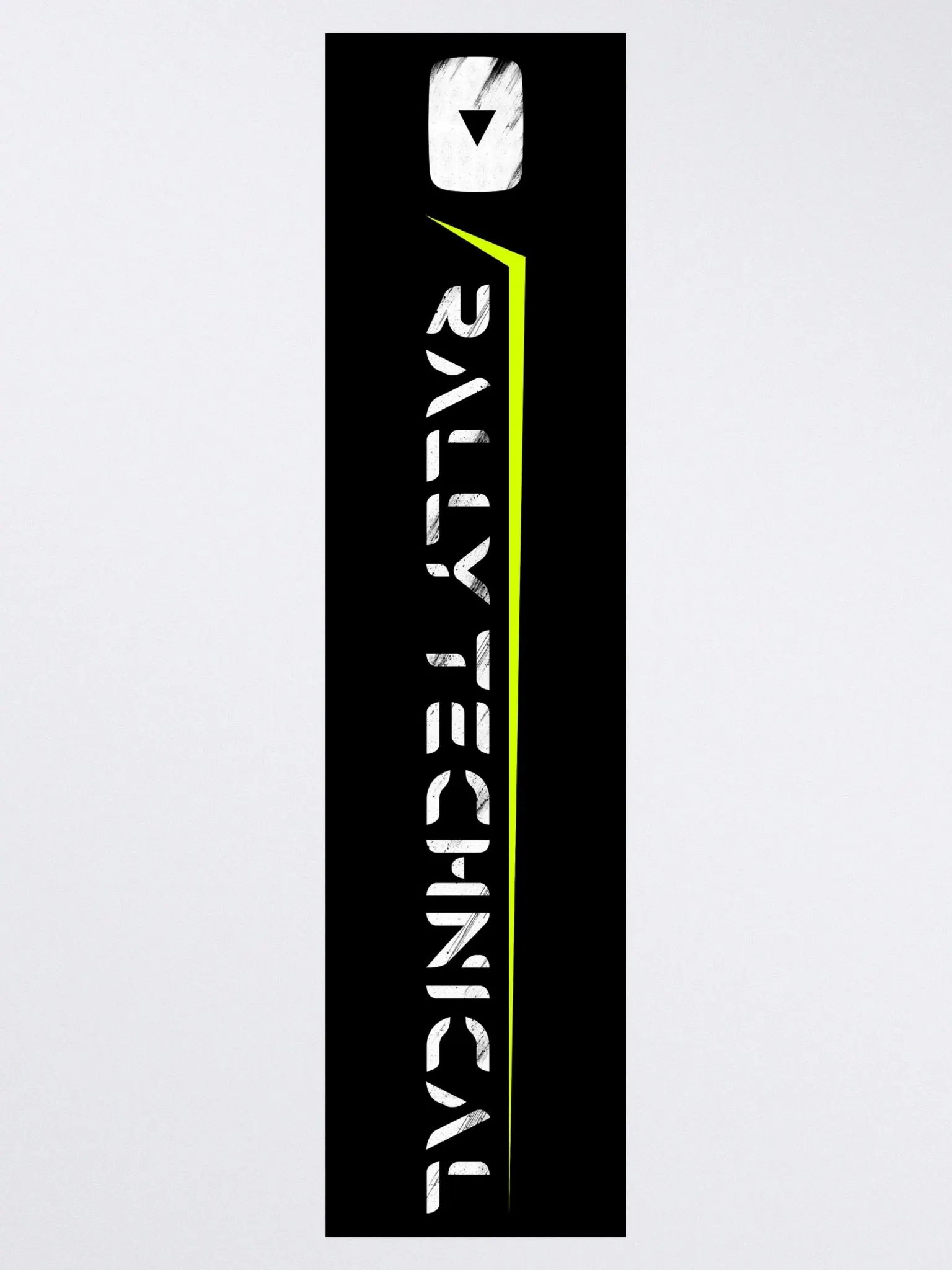 RALLY TECHNICAL Sticker 1 - Black product image (3)