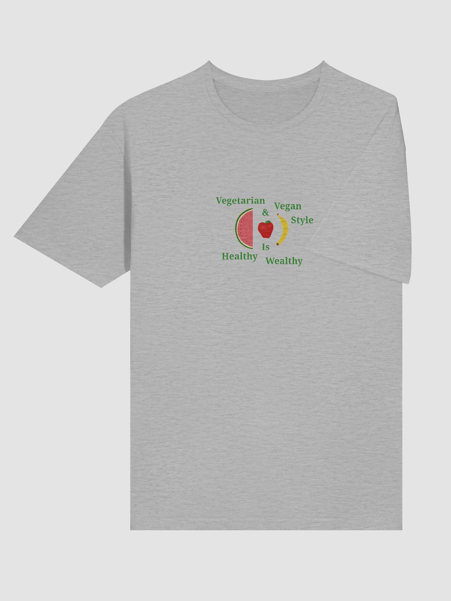 Healthy Wealthy Vegetarian T-Shirt product image (6)