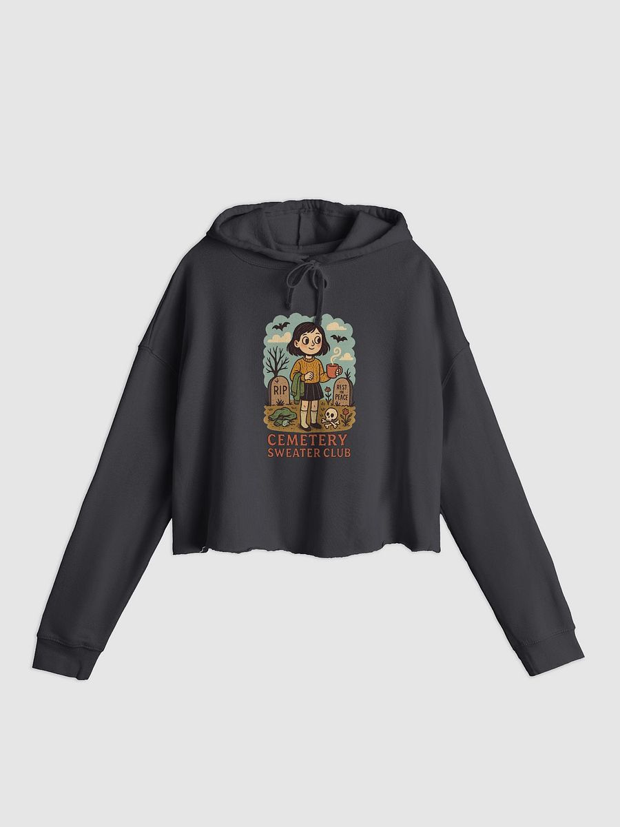Cemetery Sweater Club Crop Hoodie product image (2)