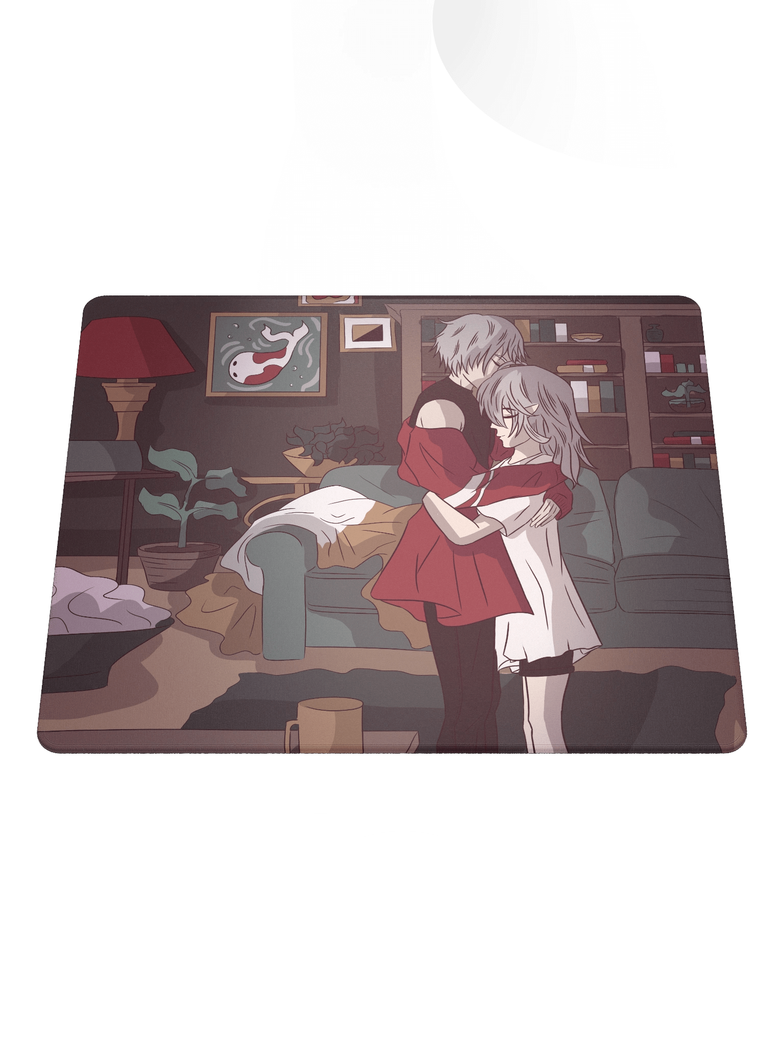 Lunar And Amami Cozy Embrace Gaming Desk Mat product image (1)