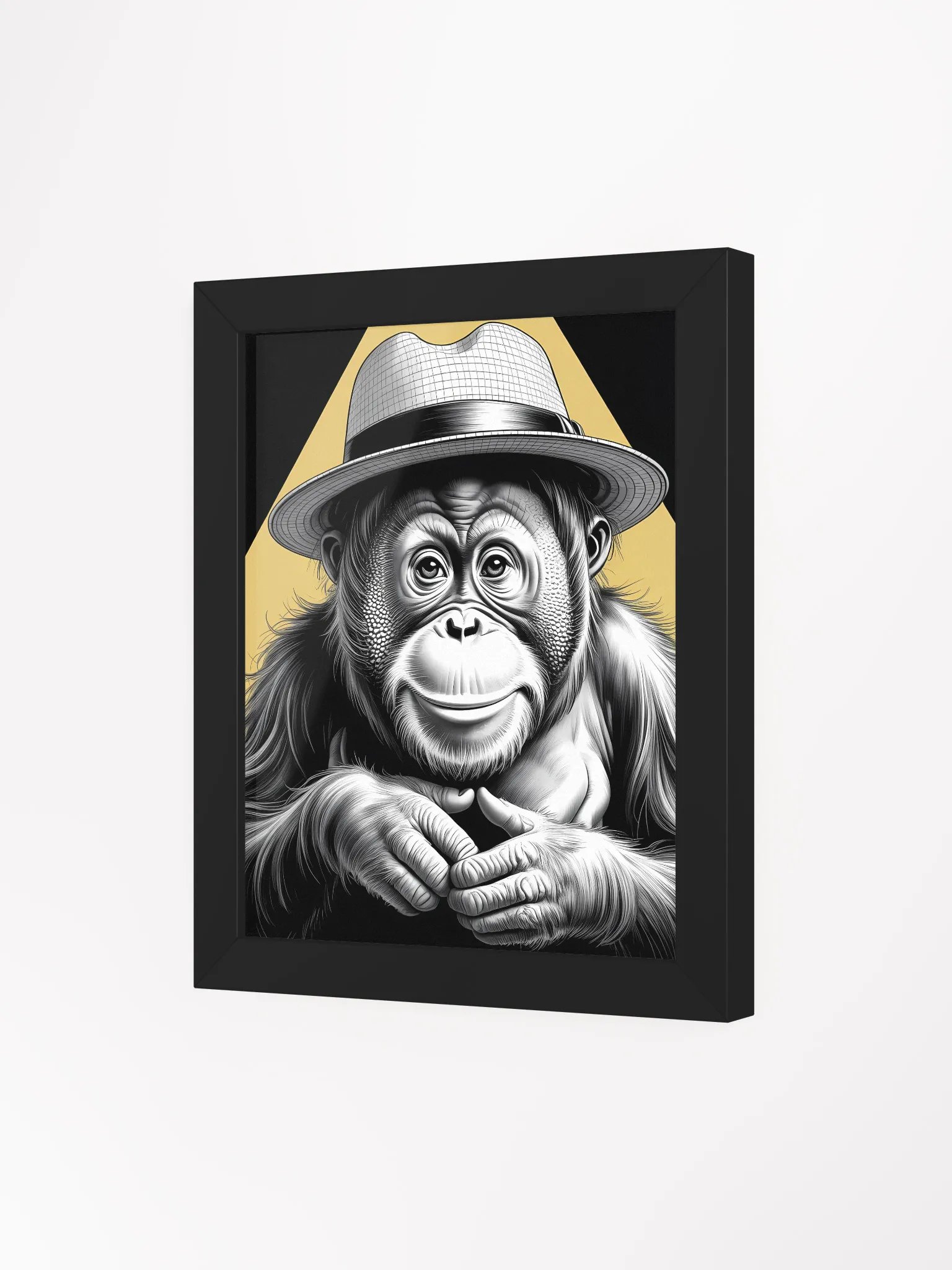 Charming Orangutan Framed Poster product image (4)
