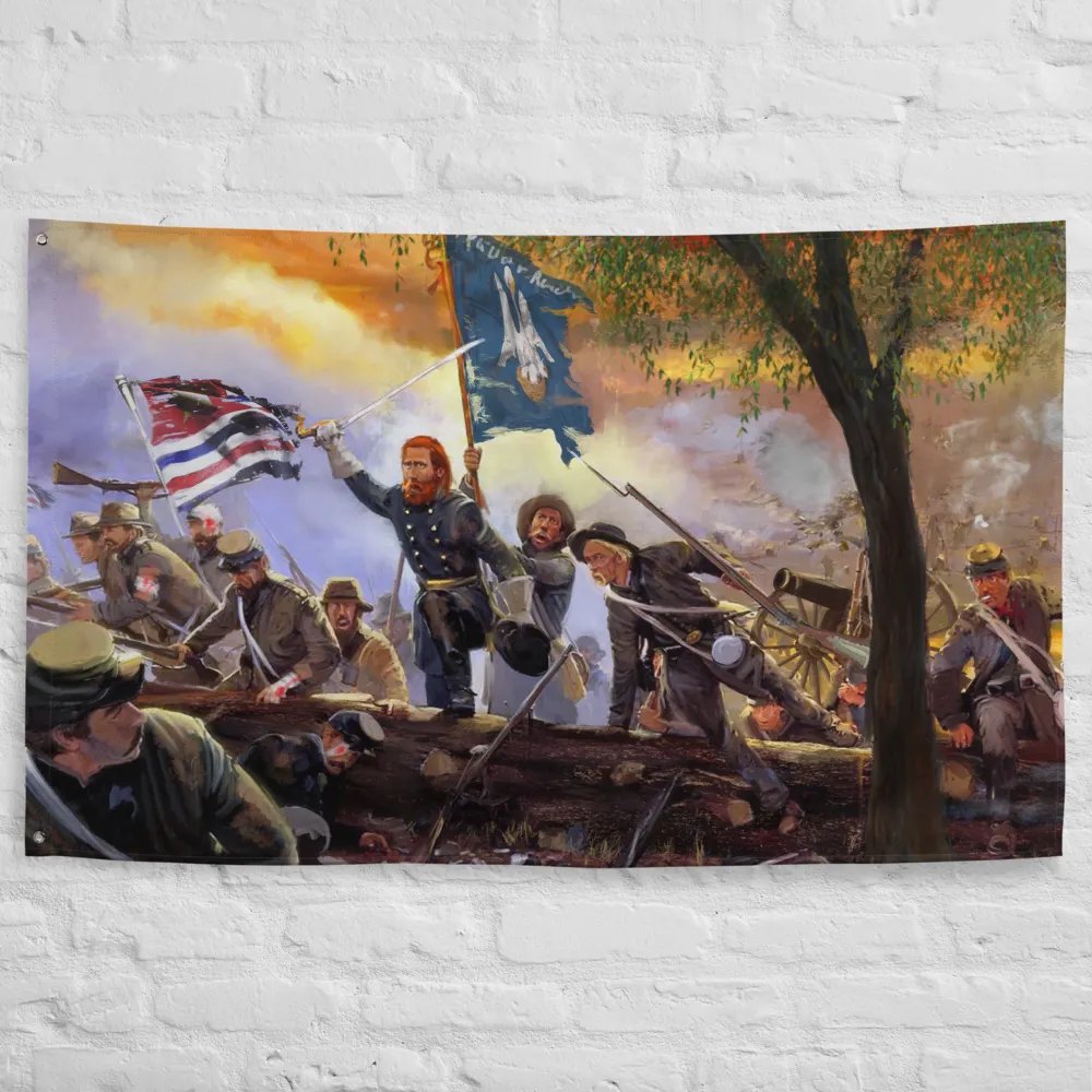 7th LA Pelican Regiment Flag product image (10)