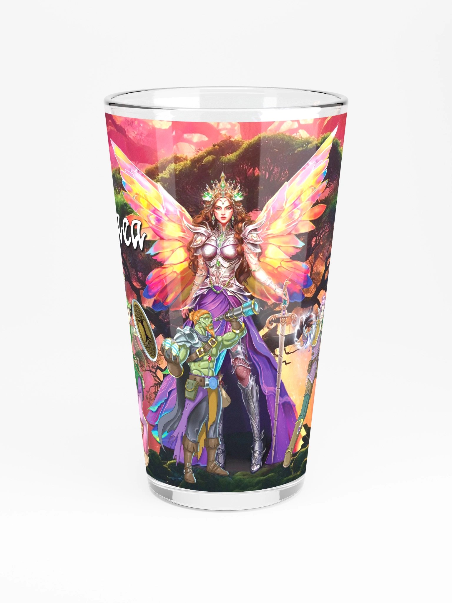 Myths of Gaea | Shaker Pint Glass product image (3)