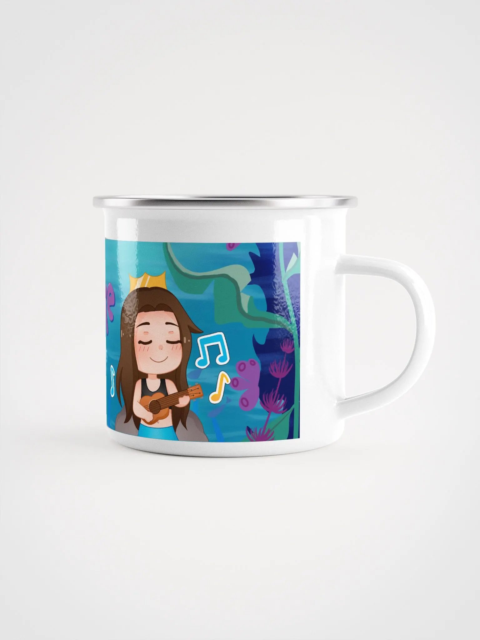 What if's & Enchantments (Logo) ~ Enamel MerMug product image (1)