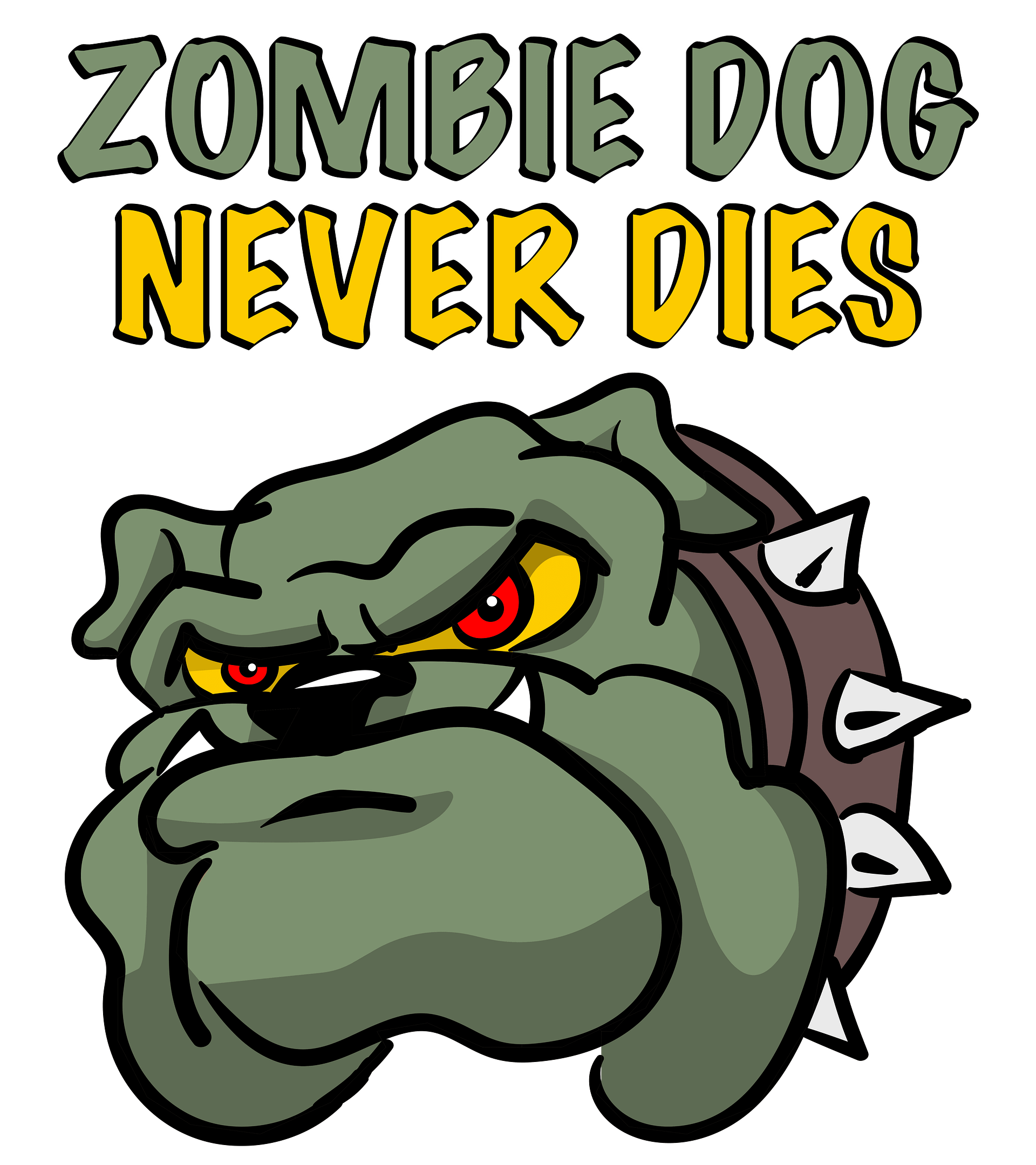 Zombie Dog Never Dies T-Shirt product image (2)