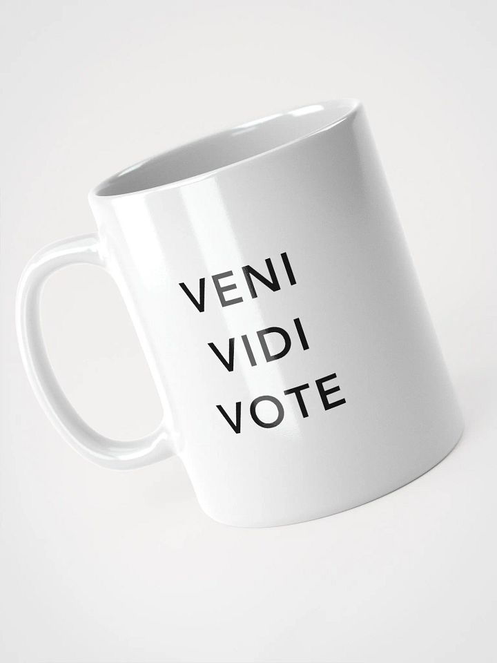 White - Veni, Vidi, Vote Mug product image (1)