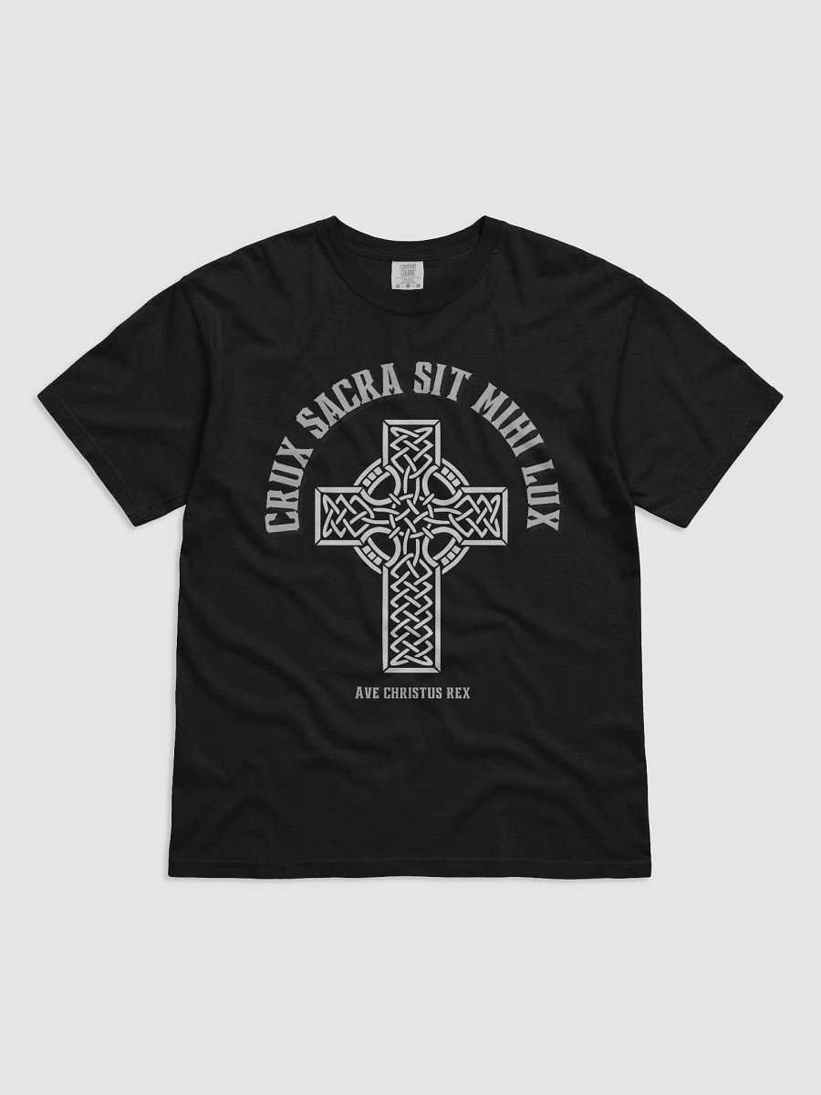 crux sacra sit mihi lux Heavy Tee product image (2)