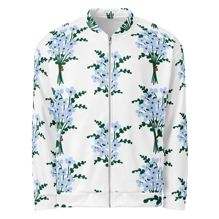 Bouquet Bliss Bomber Jacket product image (2)