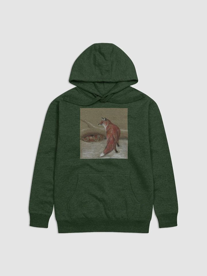 red fox and cubs hoody product image (13)