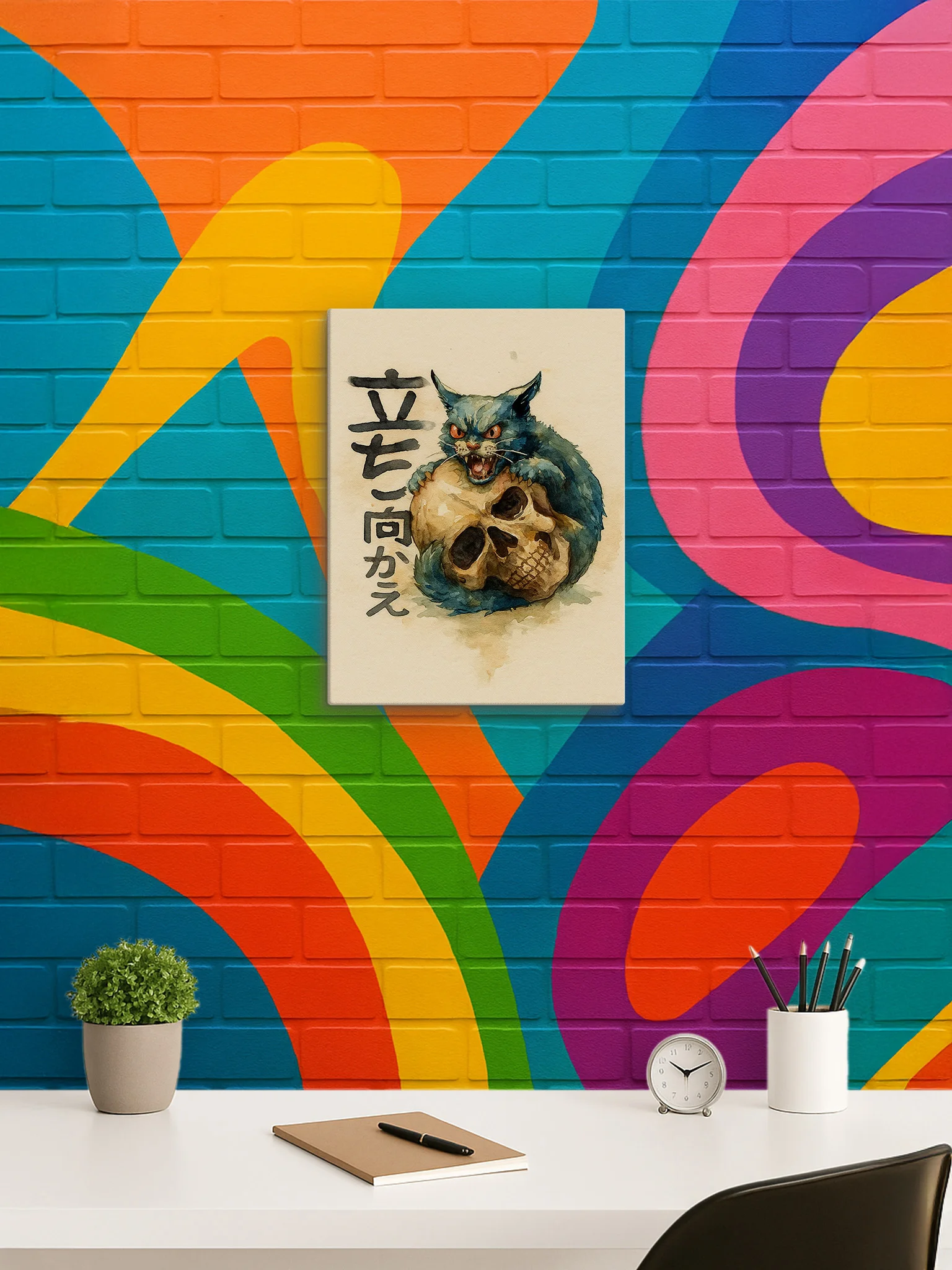 Cat (Stand and Fight) - Canvas product image (2)