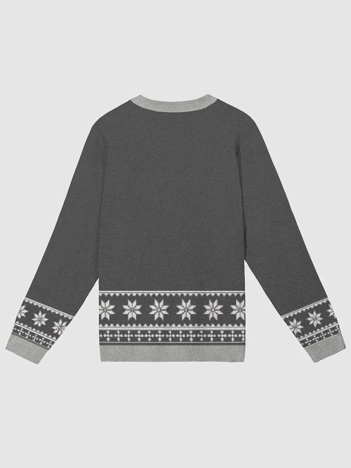 Snowflake Knitted Sweater (dark) product image (2)