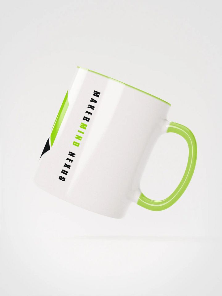 The Official two tone MakerMind Nexus Coffee Mug. product image (2)