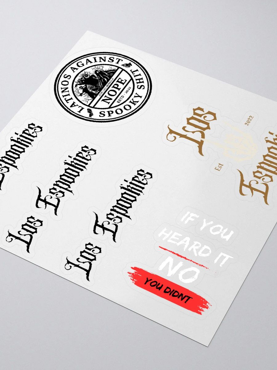 LatinosAgainstSpookyShit Sticker Pack #1 product image (3)