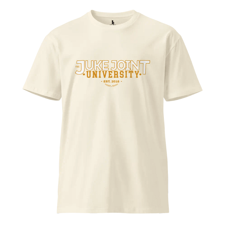 Juke Joint University Natural Tee product image (1)