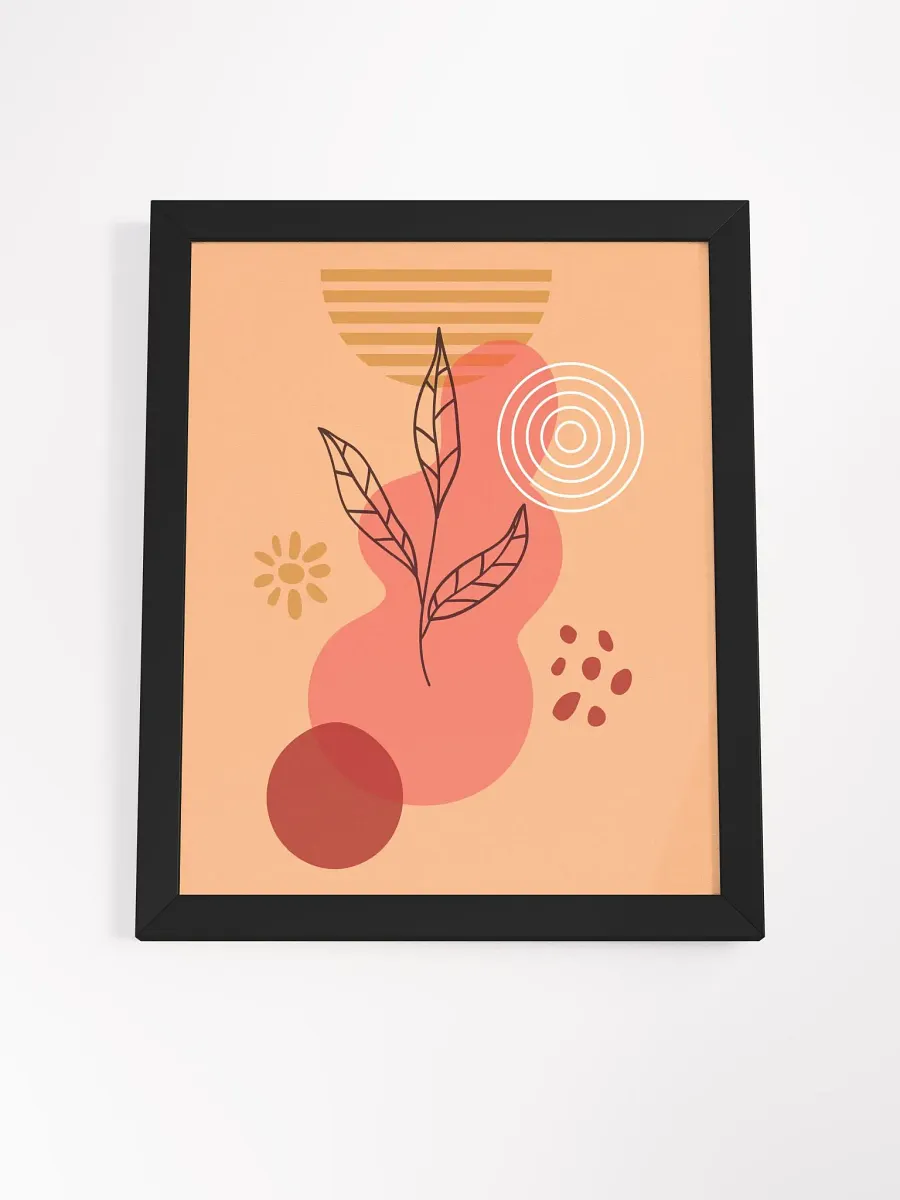 Abstract Botanical Fusion Framed Poster product image (58)
