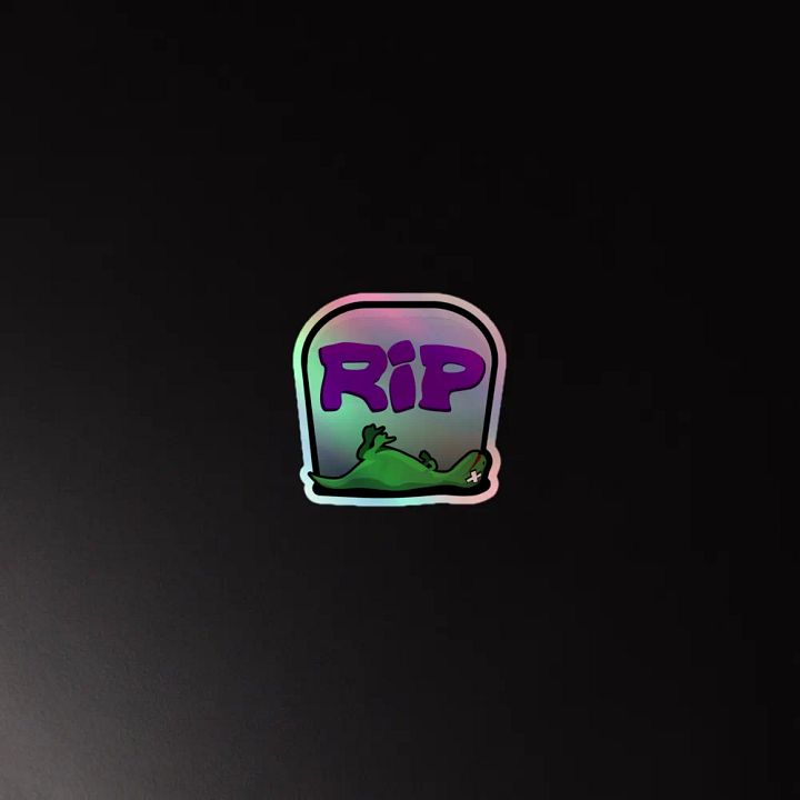 Vella RIP Holo Sticker product image (4)