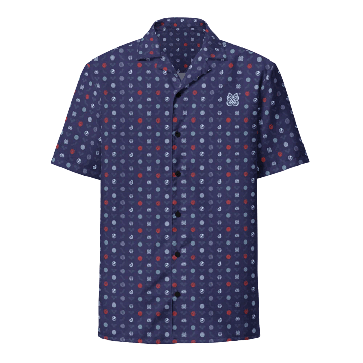 Mythical Dots Hawaiian Shirt B product image (1)