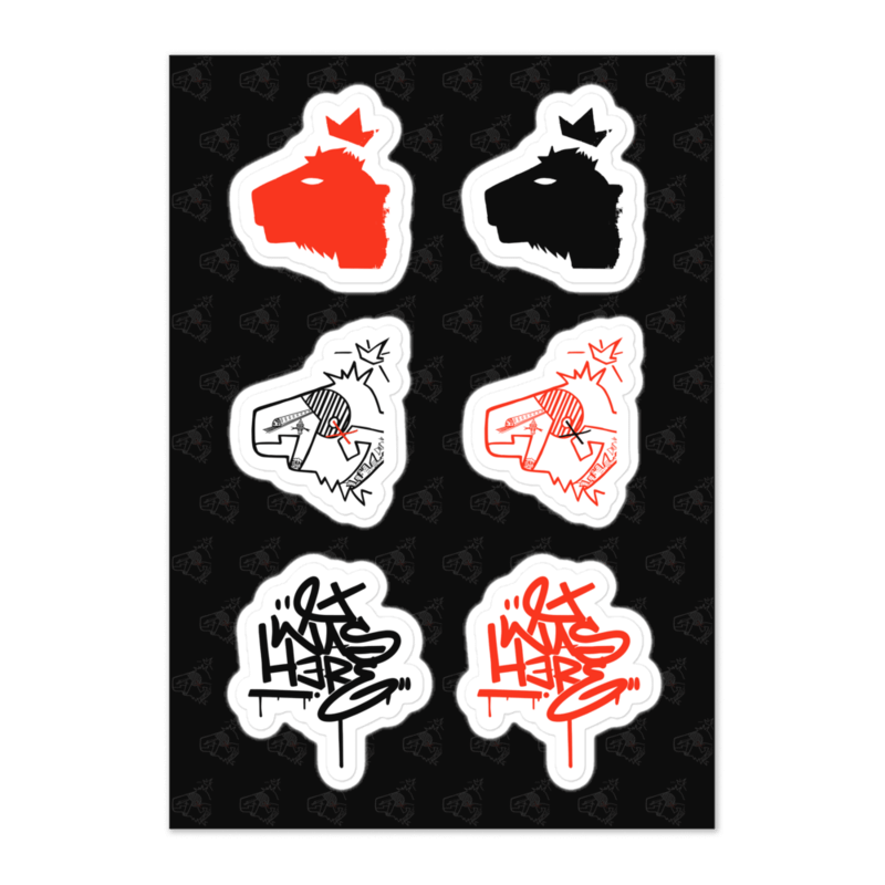 The King Sticker Sheet product image (1)