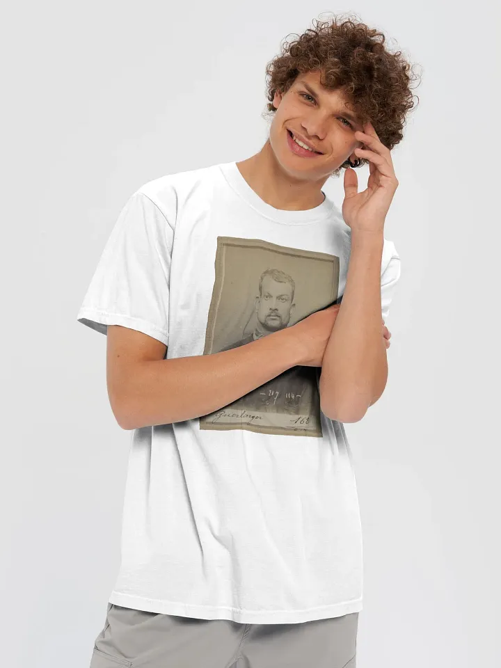 Pierre Guerlinger Mugshot By Alphonse Bertillon (1894) - T-Shirt product image (2)