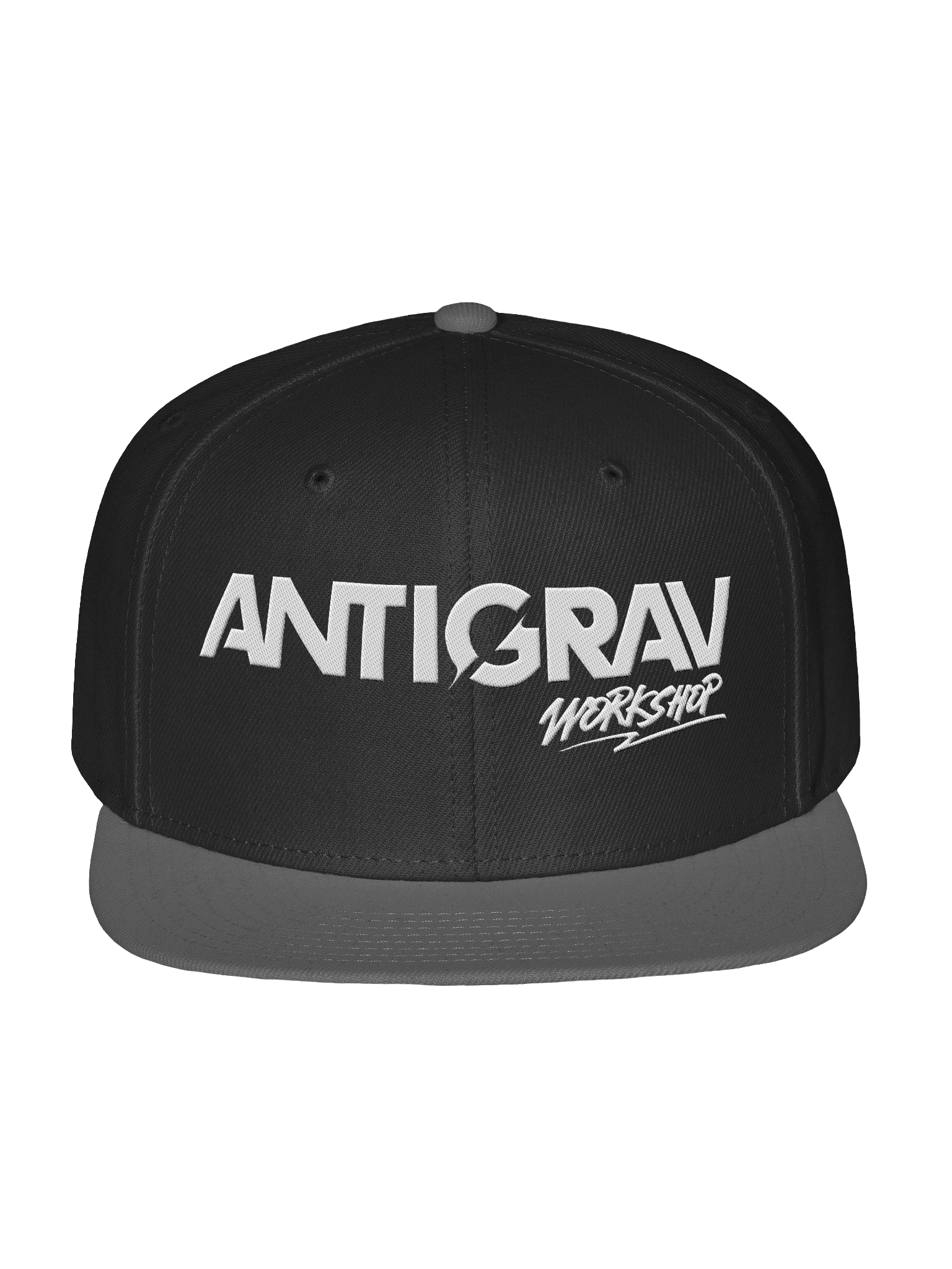 White Text Logo Snapback product image (1)