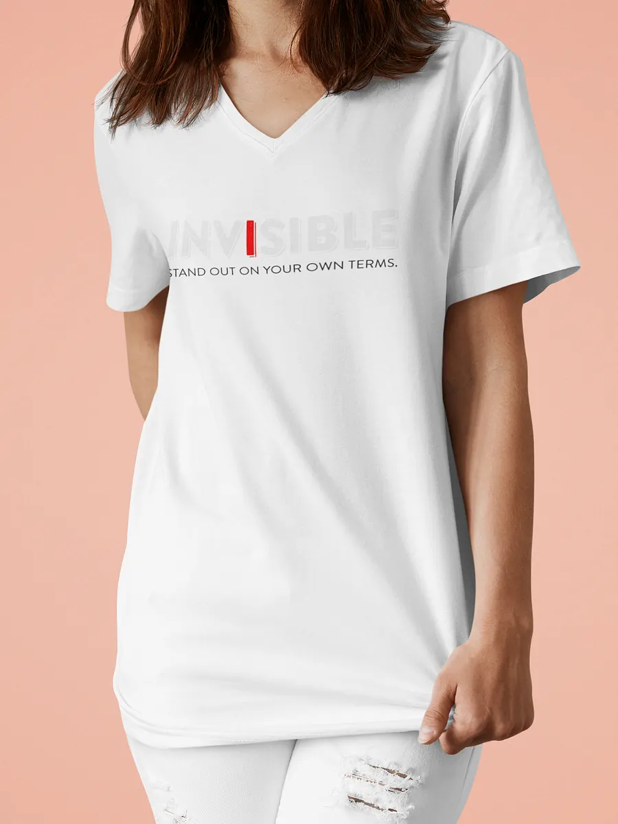 "Define Your Style" Unisex Short Sleeve V-Neck T-Shirt product image (1)