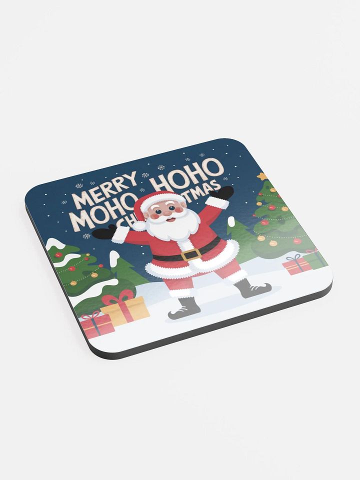 Moho Hoho Merry Christmas Coaster product image (2)