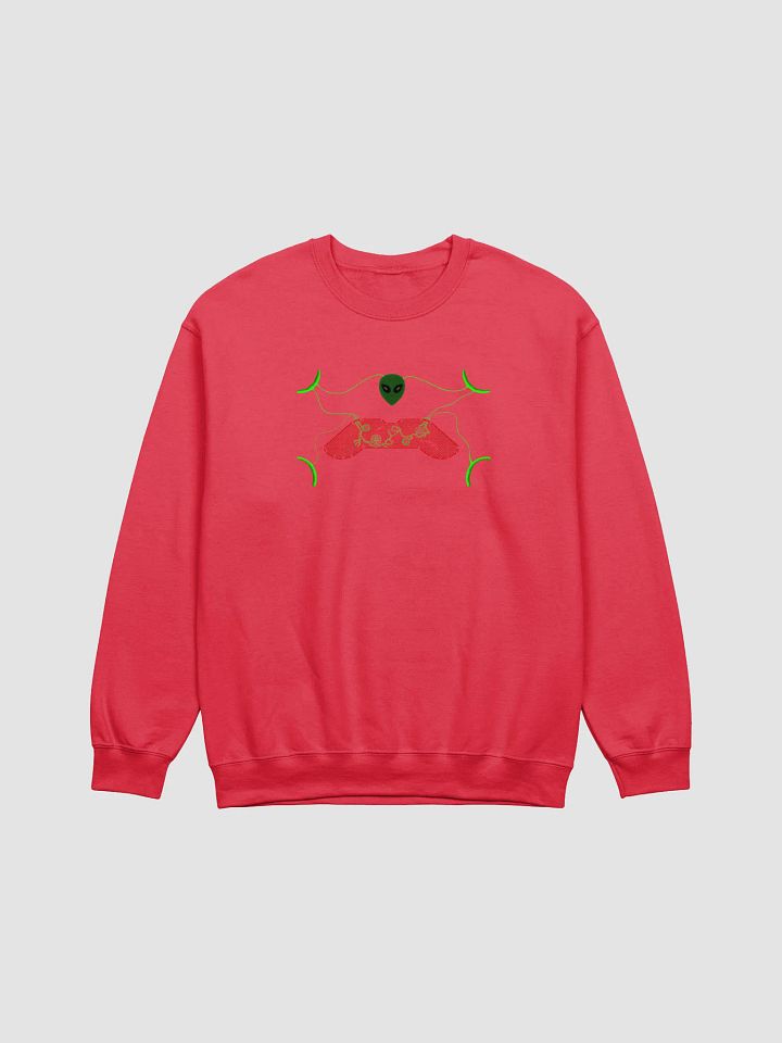 Sci-Fi Alien Couch Crewneck Sweatshirt product image (1)