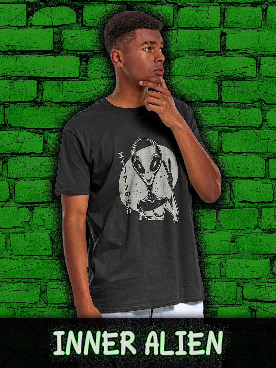 INNER ALIEN Gildan Unisex Softstyle T-Shirt product image (3)