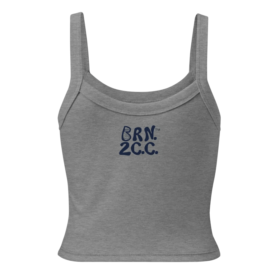 BOURNE to Cape Cod™ | Women’s Micro-Rib Tank | Coastal Cool with a Flattering Fit | Navy Logo product image (4)