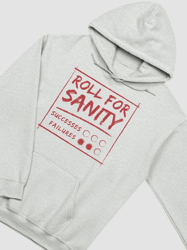 Roll for Sanity Hoodie (Red Text) product image (20)