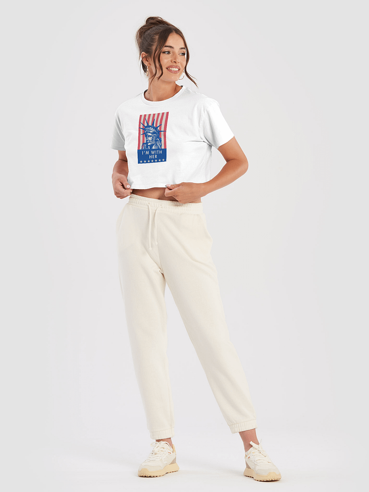 I'm With Her Cropped Tee product image (17)