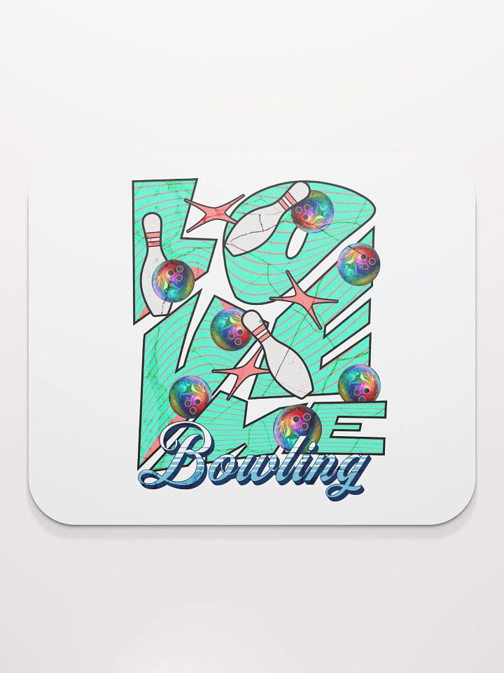 Love Me Bowling Mouse Pad product image (1)