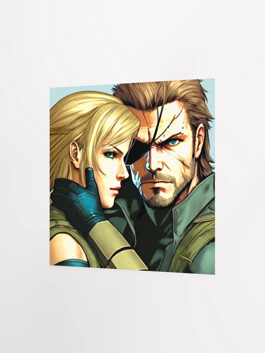 Epic Duo Illustrated Matte Poster product image (6)