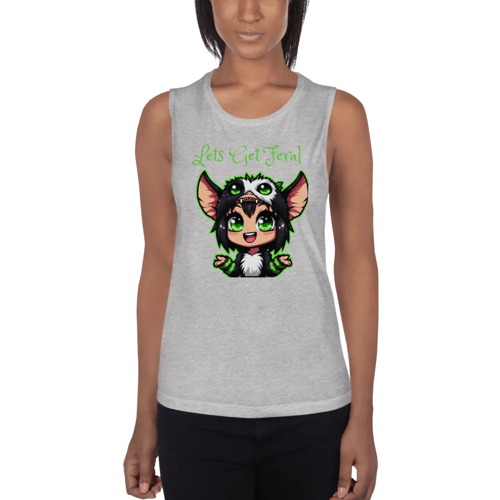 lets get feral womans flowy muscle tank product image (1)