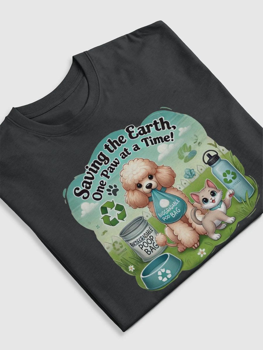 Eco-Friendly Pet Care Cartoon Tee product image (5)