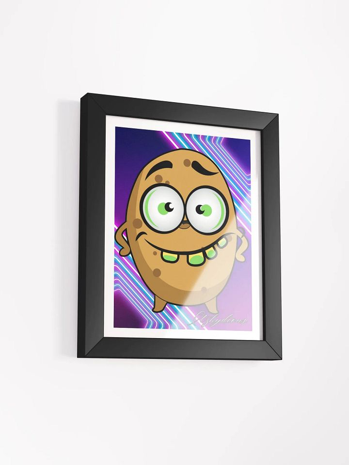 Neon Potato Paradise Framed Poster product image (2)