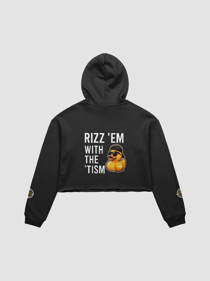 Cropped Hoodie - 'Tism Rizz product image (2)