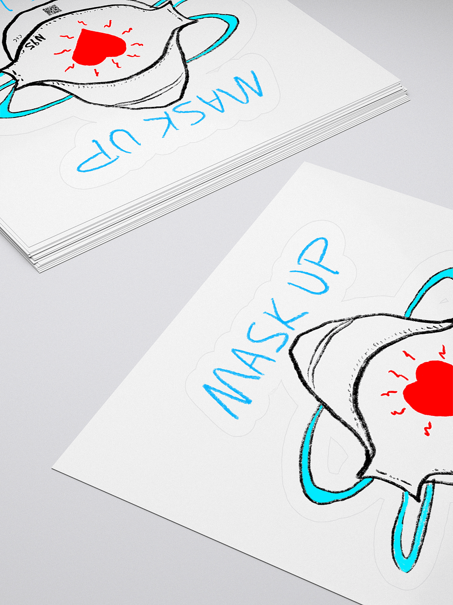 Mask Up Save Lives stickers product image (4)